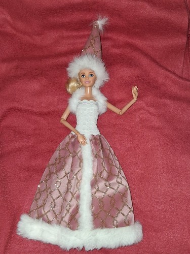 Barbie kleid weihnachtskleid - kleid,