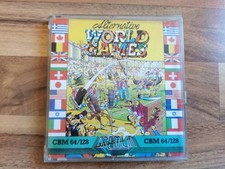 Alternative World Games | Commodore 64 | C64 | OVP | Diskette | FUNKTIONIERT