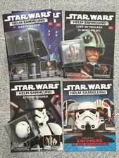 STAR WARS DeAgostini Helm-Sammlung #1 - 3 Vader Luke Stormtrooper Maßstab 1:5