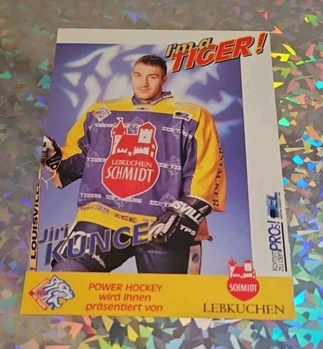 Del eishockey autogrammkarte - del,