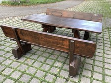 Handgefertigte Baumstamm -Sitzgruppe aus Eichenholz -rustikal & Einzigartig !