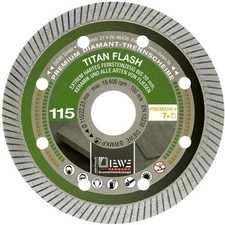 Diewe Diamant-Trennscheibe Premium+ Titan Flash D115mm 22,23mm