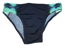 HERREN BADEHOSE HOSE BADESLIP ADIDAS ADIZERO DH2150 NAVY B LAU BUNT Gr. 5 NEU