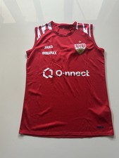 Original Jako VFB Stuttgart Trainings Shirt ärmellos  Gr.M mit Sponsoren