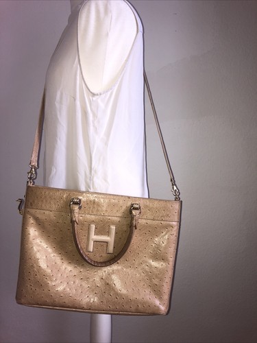 Handtasche straußenleder - handtasche,