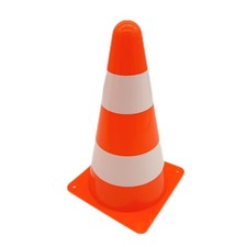 Bramble 11er-Set Pylonen 23 cm Orange-WeiÃ Sportkegel VerkehrshÃ - Unvollständig