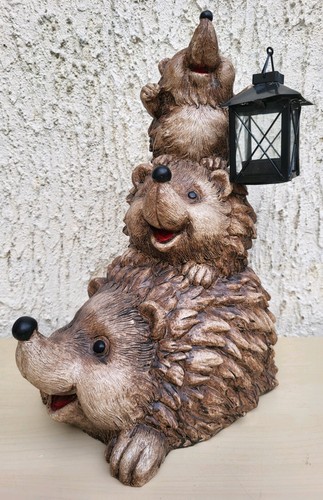 Dekofigur igelfamilie igel - 3,