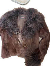 W!     Nerzjacke 38/40 braun