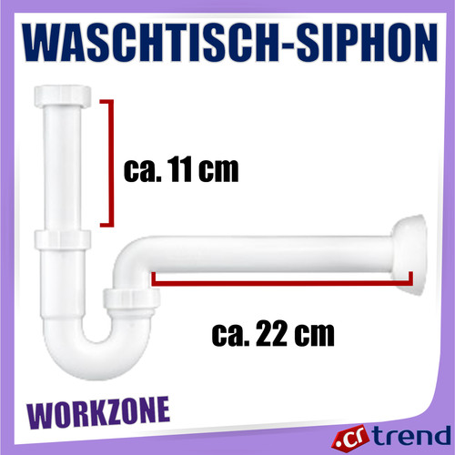 Workzone waschtisch siphon - workzone, waschtisch-siphon