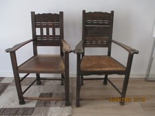 2 alte Bauernstühle