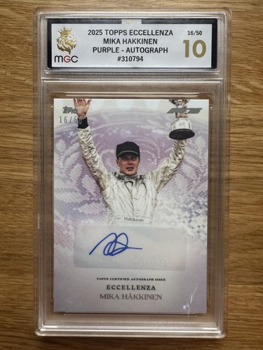 2025 topps eccellenza mika - f1,