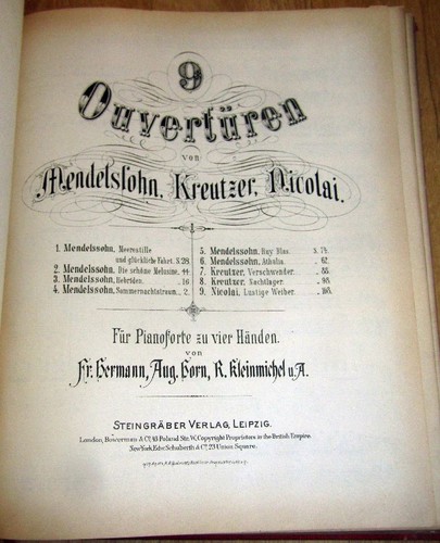 Großes notenbuch - großes, 47
