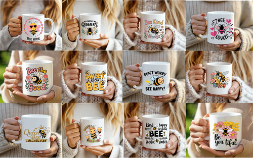 Bee happy biene life - biene, tasse