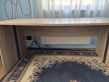 Büro Schreibtisch in Eichenfarbe 160x80x76