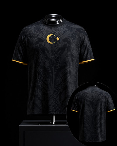 Türkei fan trikot - fan, rot