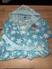 Elsa Bademantel Kinder Größe 110/116