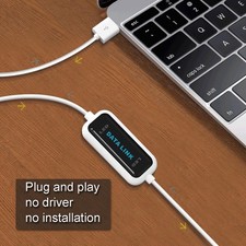 PC zu PC USB 2.0 Datenkabel Data Kabel link Kabel Ladekabel Datentransfer Cable