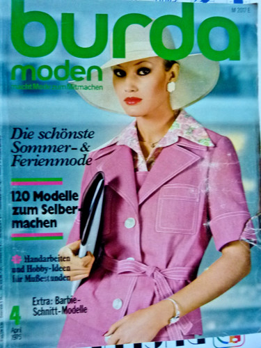Altes burda modeheft ausgabe - modeheft,