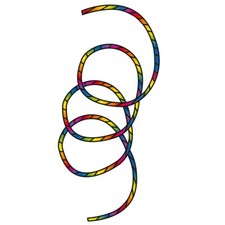 Drachenschwanz HQ Tube Tail Rainbow Spiral 24 m Drachenzubehör Leinenschmuck