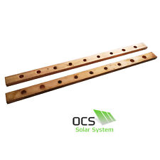 Kupfer Sammelschienen 15 x 5 mm Stromschiene für Schaltschrank CU-Schiene Kupfer