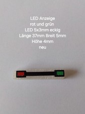 LED-Anzeige rot und grün  LED
