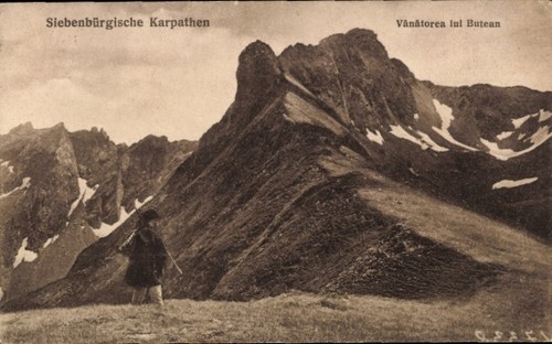 Siebenbürgische karpaten - ak,