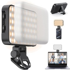 Selfie Licht LED Akkulaufzeit Clip Ständer Smartphones Vlogs Make-up