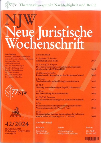 Njw 2024 neue juristische - njw,