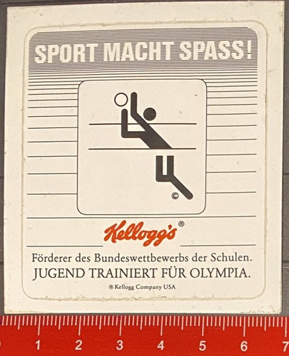 Aufkleber sticker kellogg s - :, kellogg´s