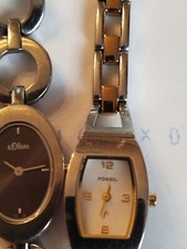 Damenarmbanduhren Fossil+S.Oliver ungeprüft