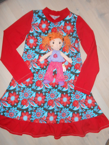Cord jersey kleid - kleid, gr