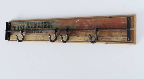 Hakenleiste holz used - holz, mit