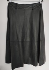 ZARA Kunstlederrock Rock lang