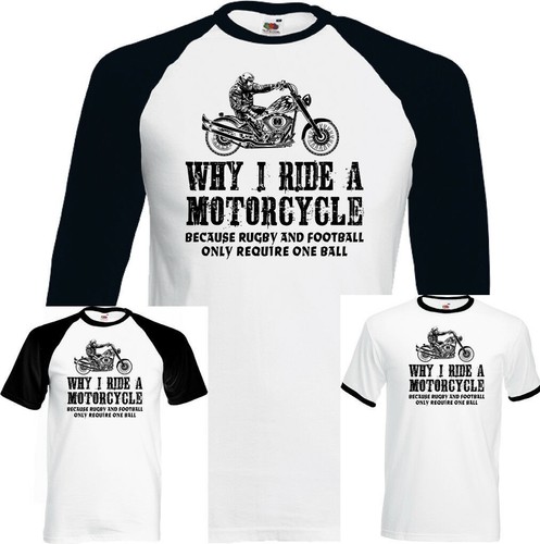 Motorrad shirt wieso ride - t-shirt,