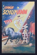 1953 Programm CIRQUE SCHUMANN