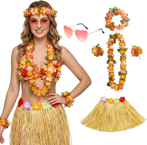 Hawaii outfit damen set - hawaii-outfit,