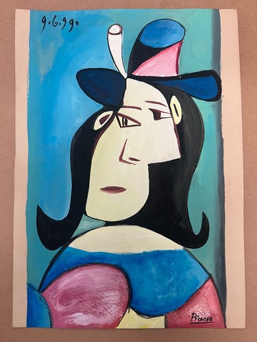 Pablo picasso - pablo, (handgemacht)