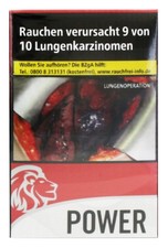 Stange Power red Zigaretten