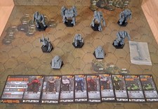 9 x Mechs+Panzer aus BATTLETECH ACES: SCOURING SANDS Box, Neu: Marauder IIC 6...