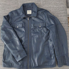 Herren-Echtlederjacke, 3XL