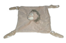 WIE NEU * Löwe Lion weiß beige Hütte & Co Schmusetuch Schnuffeltuch Kuscheltuch