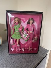 Juicy Couture Sammlerstück Mattel Barbie Puppen um 2004.