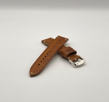 Uhrenarmband 20 mm Braun Leder