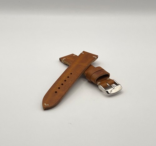 Uhrenarmband braun leder - 20,