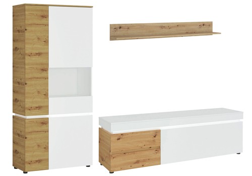 Wohnwand luci anbauwand - wohnwand,