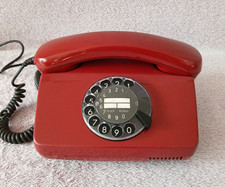 Vintage Wählscheibentelefon Post voll funktionsfähig Retro
