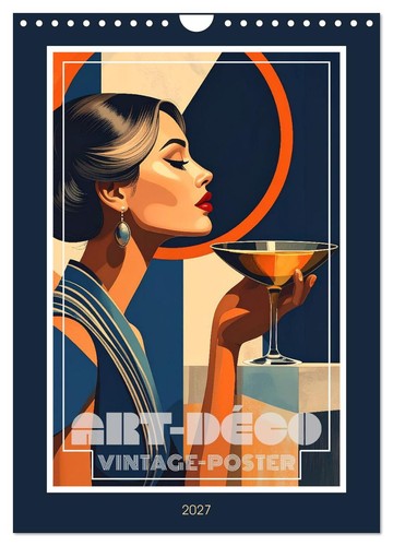 Art déco vintage poster - art-déco, vintage-poster