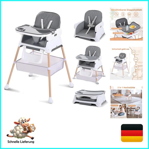 Baby hochstuhl 1 - hochstuhl, 3-in-1