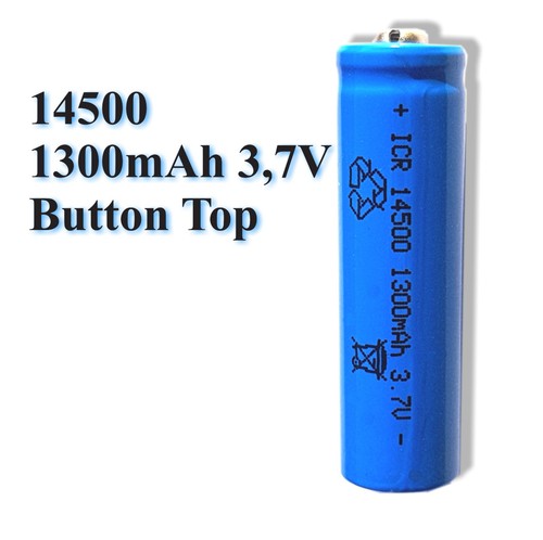 Icr 14500 1300 mah v - icr,