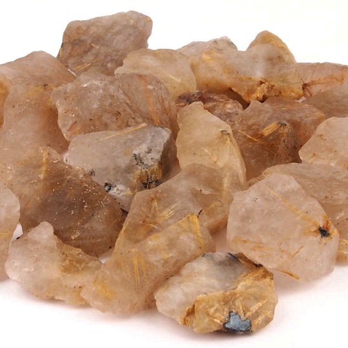 Rutilquarz rohsteine natur - rutilquarz,